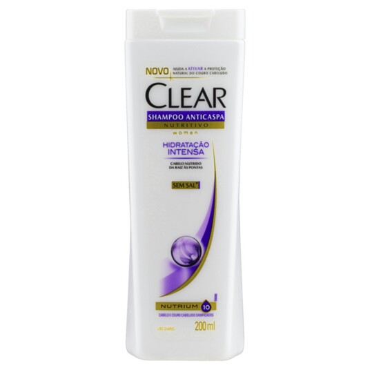 Shampoo Antic.clear 200ml Hidra.intensa