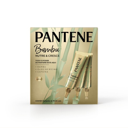 Ampola de Trat.pantene 3x15ml Nutric.umectant