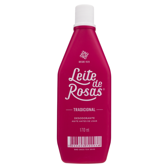 Desod.leite de Rosas 170ml Tradicional