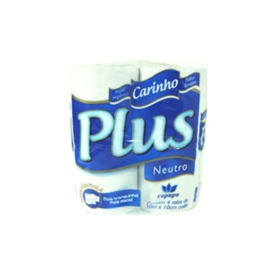 Papel Hig.carinho Plus 30m C/4un Neutro Suave