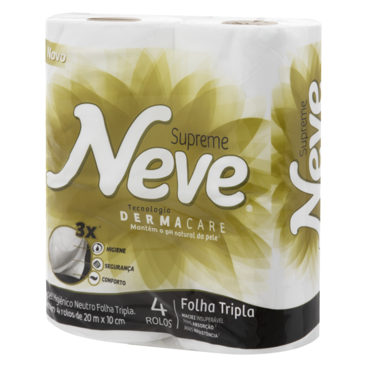 Papel Hig.f.tripla Neve 20m Neutro X4