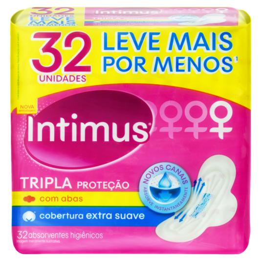 Abs.gel Intimus 32un Suave C/abas
