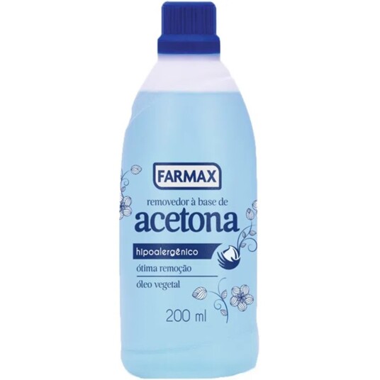 Removedor Farmax 200ml C/acetona