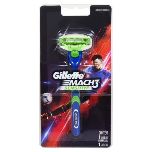 Aparelho de Barbear Gillette Un Mach3 Sensitive