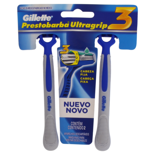 Aparelho de Barbear Gillette 2un Cabeca Fixa