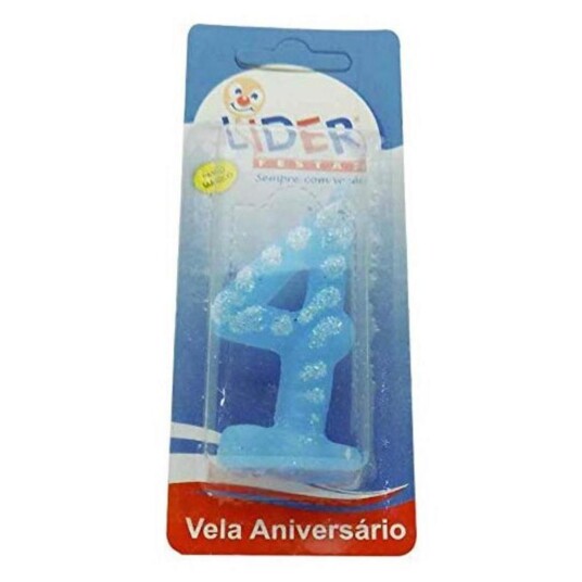 Vela Lider Un Azul N-4