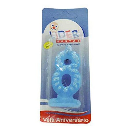 Vela Lider Un Azul N-8