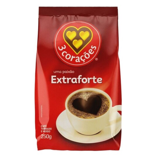 Cafe 3 Coracoes 250g Extra Forte