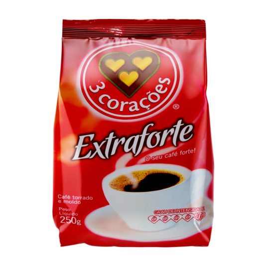 Cafe 3 Coracoes 250g Extra Forte