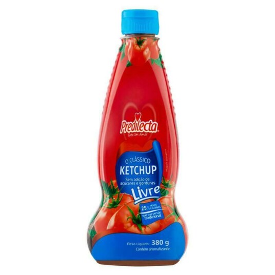 Ketchup Predilecta 380g Livre