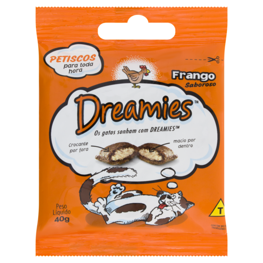 Racao Dreamies Whiskas 40g Frango