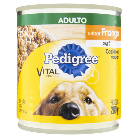 Enlatado P/caes Pedigree 280g Adulto Frango