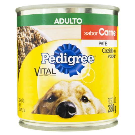 Enlatado P/caes Pedigree 280g Carne