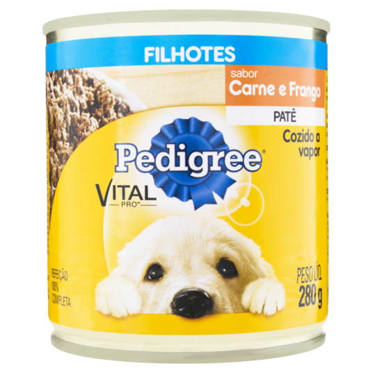 Enlatado P/caes Pedigree 280g Filhote/frango