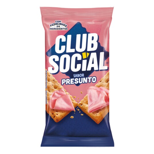 Biscoito Club Social 141g Presunto