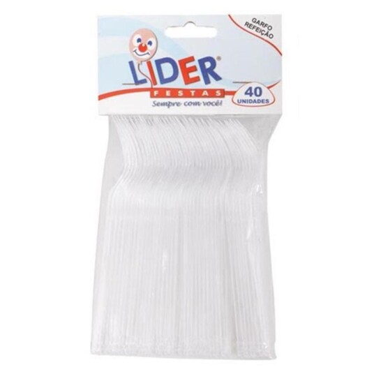Garfo Desc.lider 40un P/festa