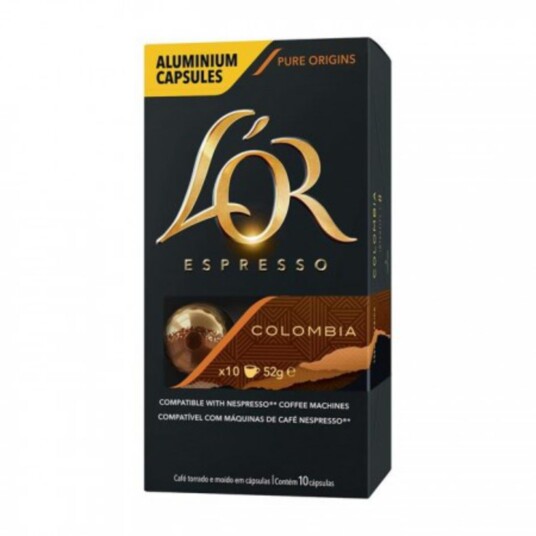 Caps.cafe Lor 52g Expr.colom.c/10
