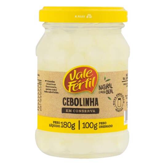 Cebolinha Vale Fertil 100g em Conserva Vd.