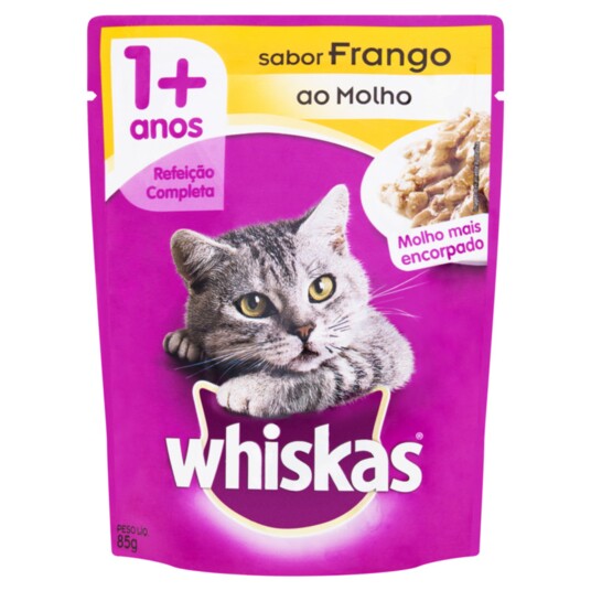 Racao Whiskas 85g Frango