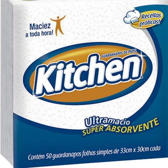 Guardanapo Kitchen 50un 30 X 29,8cm