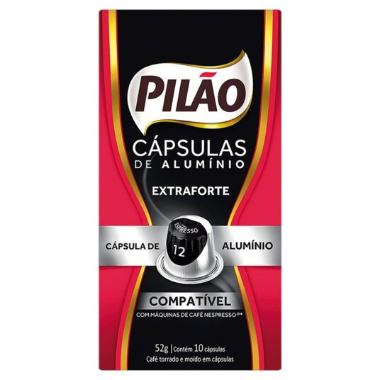 Caps.cafe Pilao 52g Espr.12 C/10