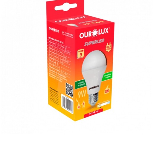 Lampada Ourolux Un Super Led 9w