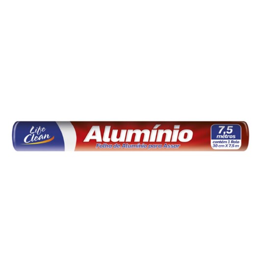 Folha de Aluminio Lifeclean Un 30x7,5