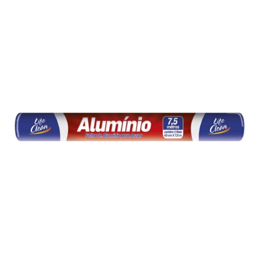 Folha de Aluminio Lifeclean Un 45x7,5