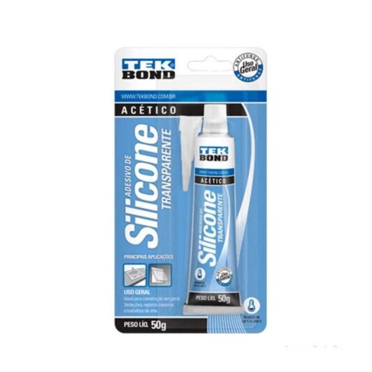 Adesivo Silicone Tekbond 50g Acetico