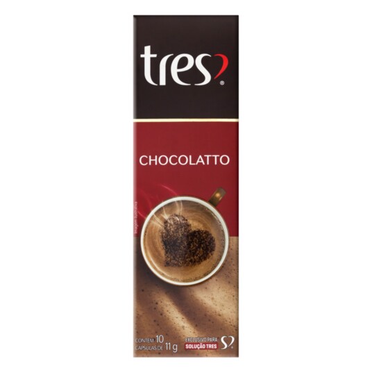 Caps.cappuc.3 Coracoes 110g Chocolatto C/10