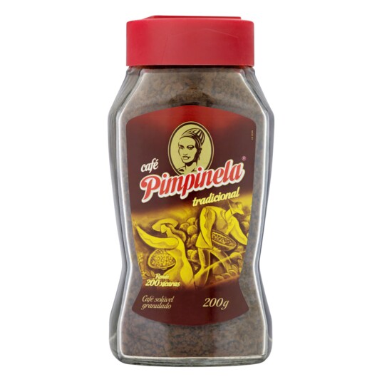 Cafe Soluvel Pimpinela 200g Tradicional Vd