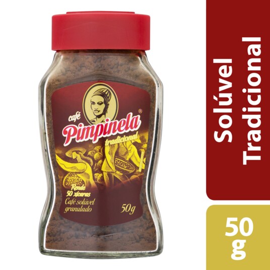 Cafe Soluvel Pimpinela 50g Tradicional Vd