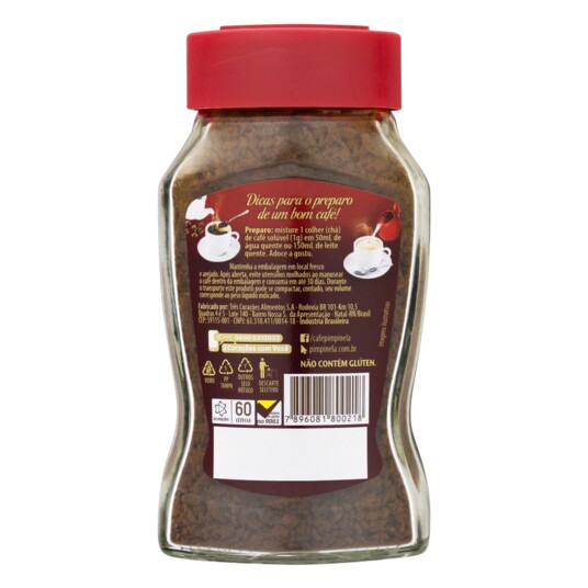 Cafe Soluvel Pimpinela 50g Tradicional Vd