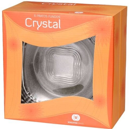 Prato Fundo Wheaton 6un Crystal