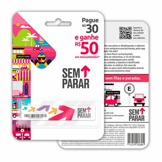 Sticker sem Parar Un