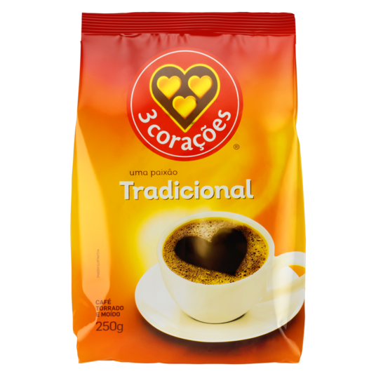 Cafe 3 Coracoes 250g Tradicional