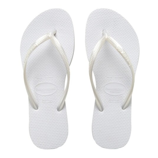 Sandalia Slim Havaianas Branco 37/38