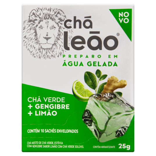 Cha Gelado Leao 25g Verde/gen/lim