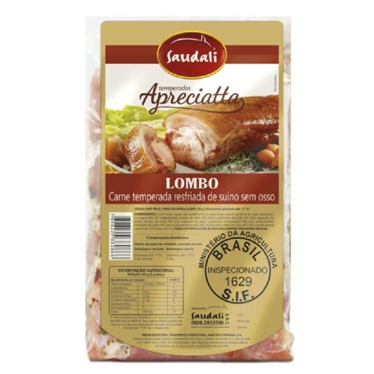 Lombo Suino Saudali Kg Temp.resfriado