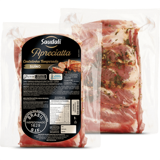 Costelinha Suina Saudali Kg Temp.resf.