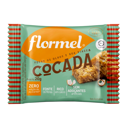 Cocada Flormel 20g Zero