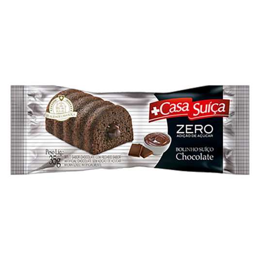 Bolinho Zero Casa Suica 35g Chocolate