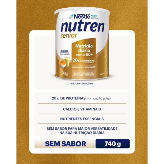 Complemento.alim.nutren 740g Senior