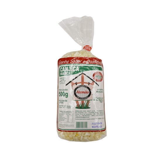 Canjica Alemao 500g Branca