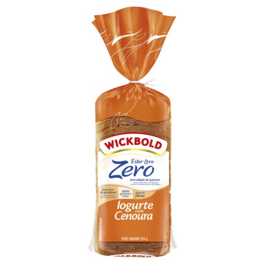 Pao de Forma Estar Leve 370g Iogurte/cenoura