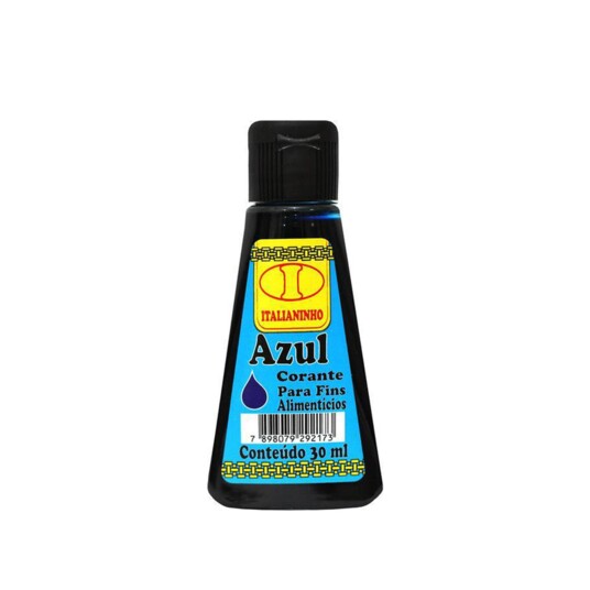 Corante Italianinho 30ml Azul