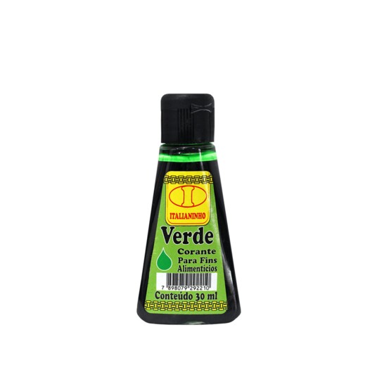 Corante Italianinho 30ml Verde
