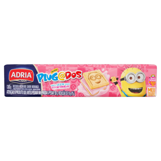 Biscoito Plugados Adria 130g Moran.quadrado