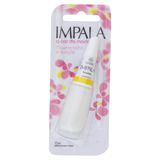 Esmalte Impala 7,5ml Crem.branco