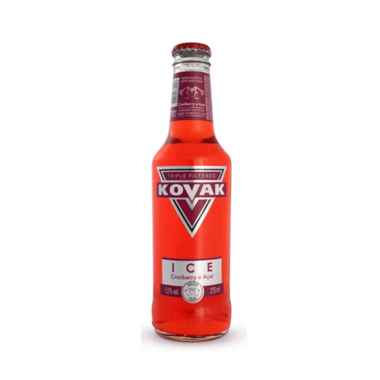 Vodka Ice Kovak 275ml Frut.vermelh.ln